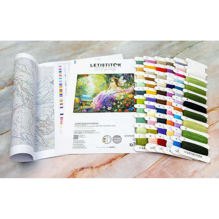 Enchanted Spring L9932 Counted Cross Stitch Kit
