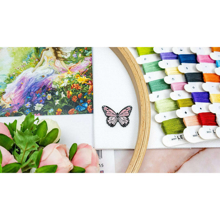 Enchanted Spring L9932 Counted Cross Stitch Kit