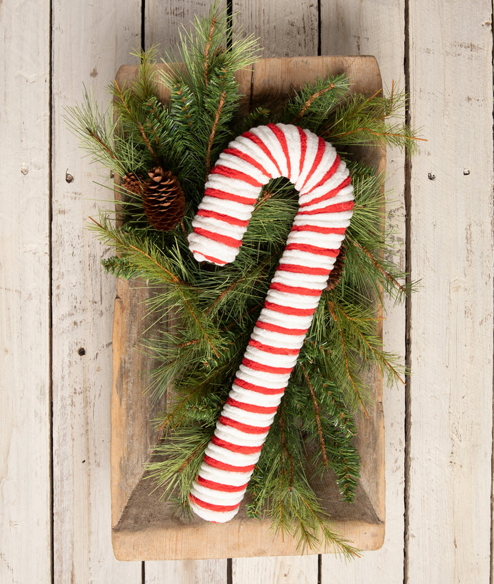 Large Chenille Candy Cane by Bethany Lowe Designs, image 4