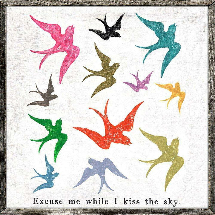 "Excuse Me While I Kiss The Sky" Art Print - Quirks!