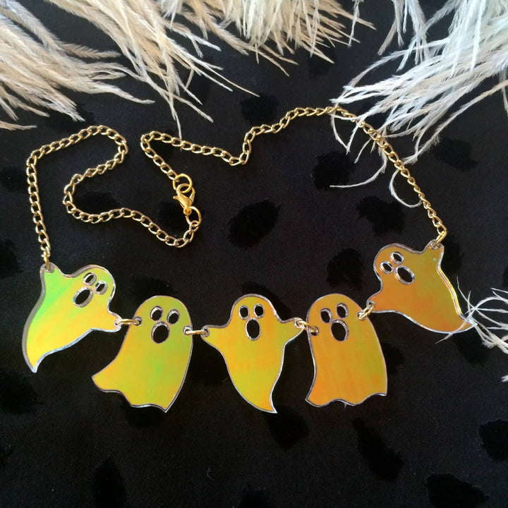 5 Ghostly Friends Necklace