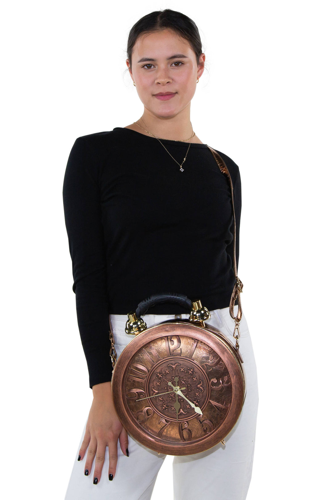 Functional Antique Clock Handbag