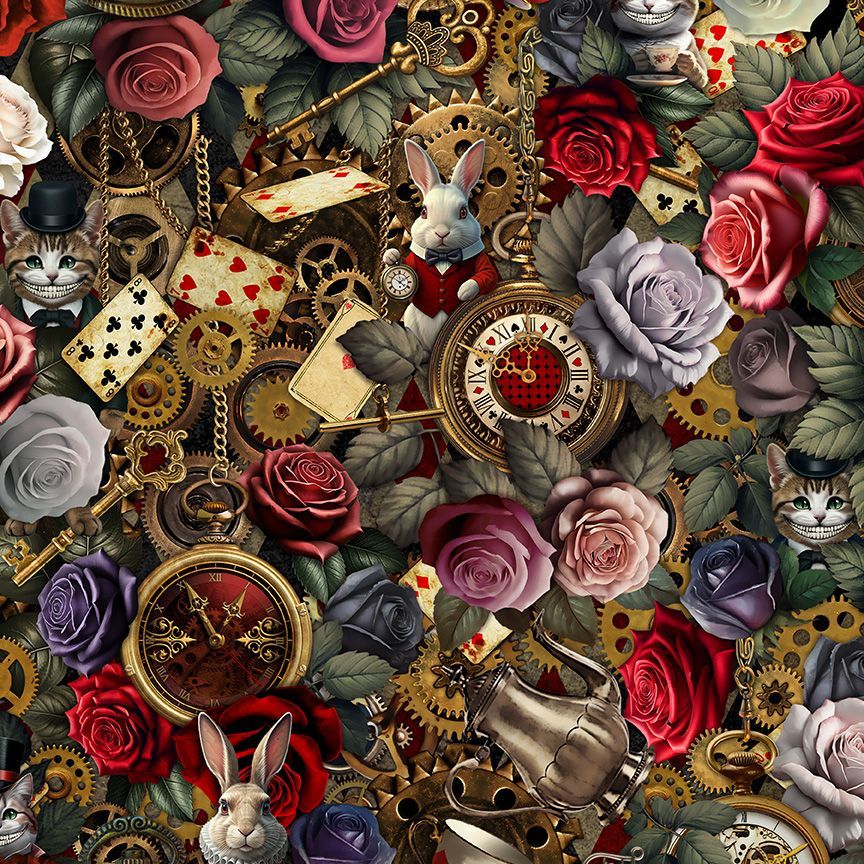 Wonderland Vintage Dress