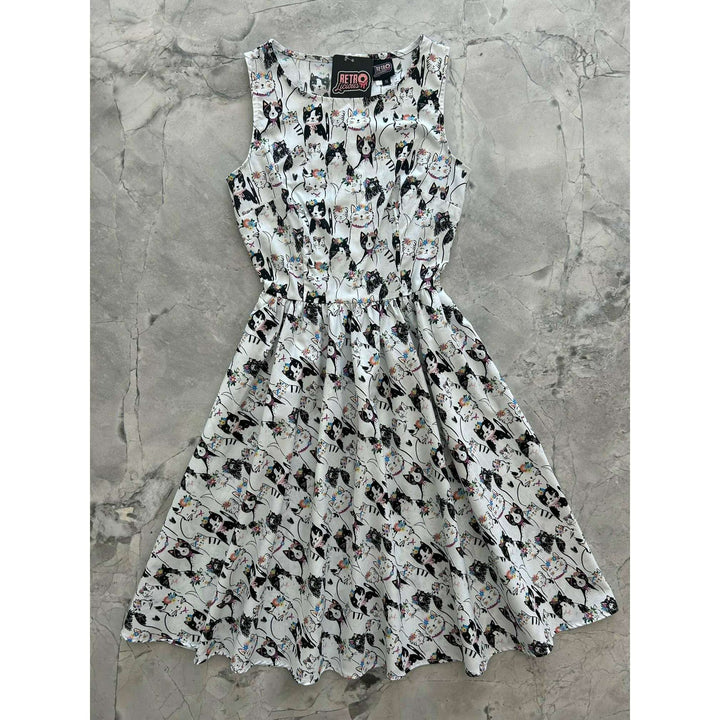 Fabulous Felines Vintage Dress