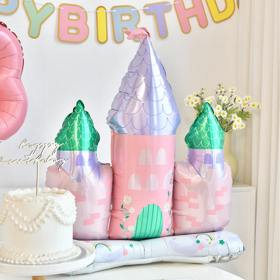 Fairy Castle Standing Foil Balloon Decoration F07M1-8