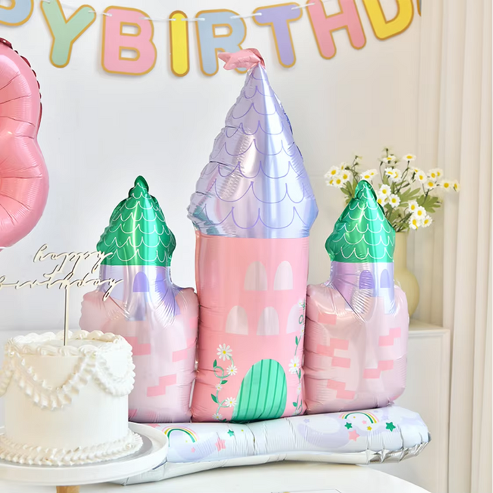 Fairy Castle Standing Foil Balloon Decoration F07M1-8