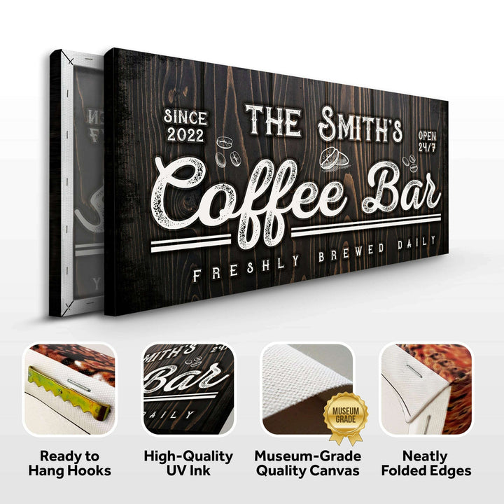 Family Coffee Bar Sign