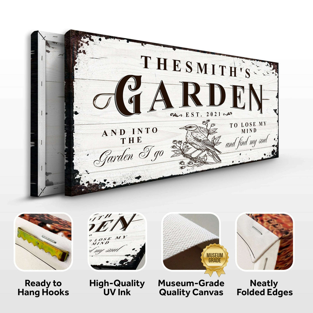 Family Garden Sign