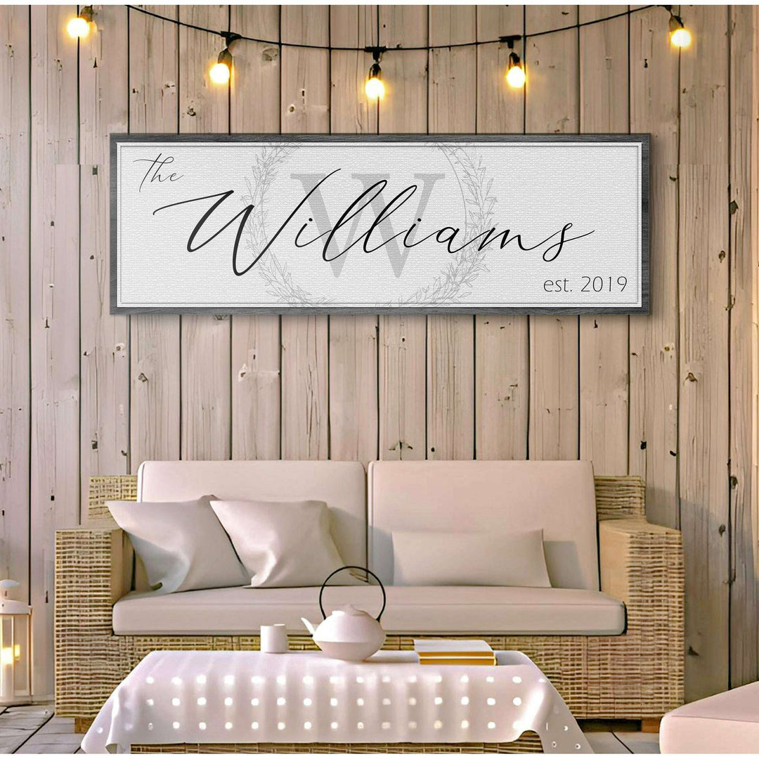 Family Sign XVII
