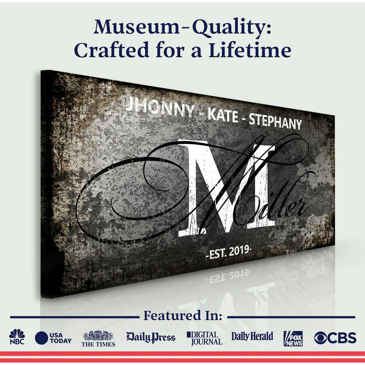Family Sign XVIII