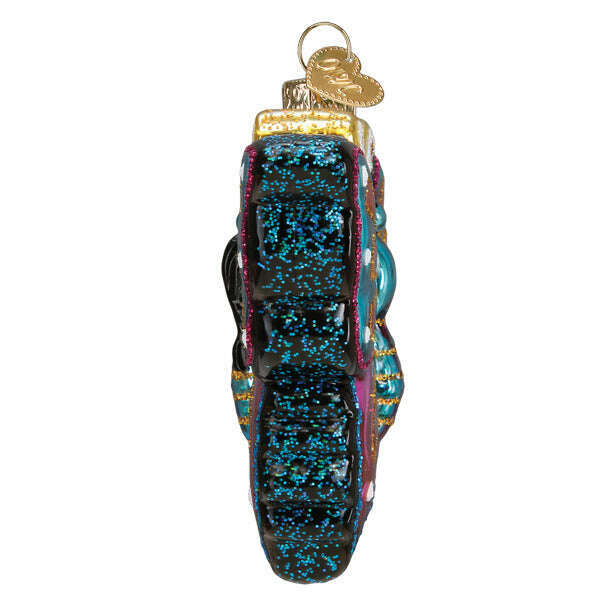 Old World Christmas Fanciful Butterfly Blown Glass Ornament