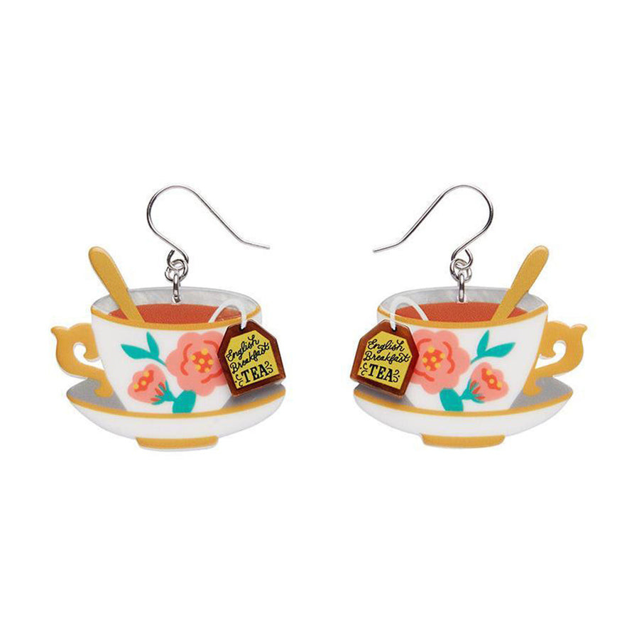 Fancy a Cuppa Drop Earrings by Erstwilder image