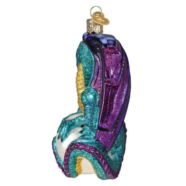 Old World Christmas Fantasy Dragon Blown Glass Ornament