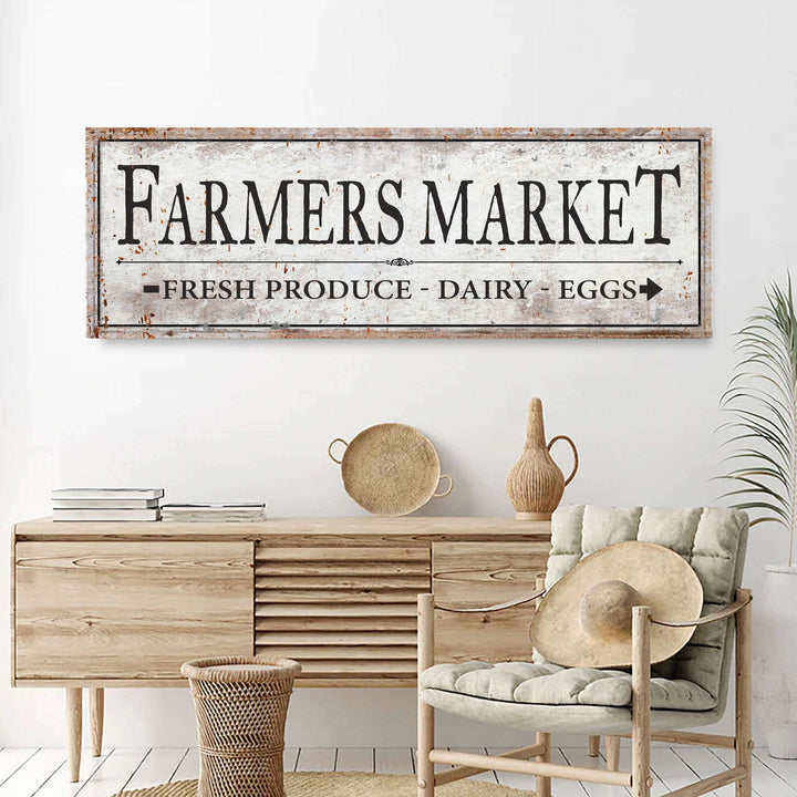 Farmers Market Sign III
