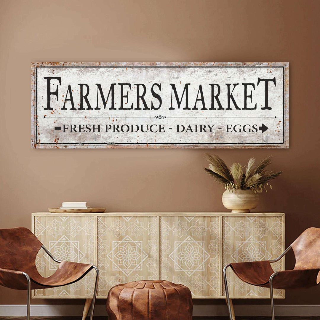 Farmers Market Sign III
