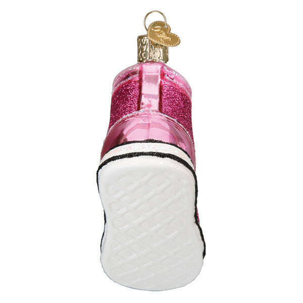 Old World Christmas Fashion Sneaker Blown Glass Ornament