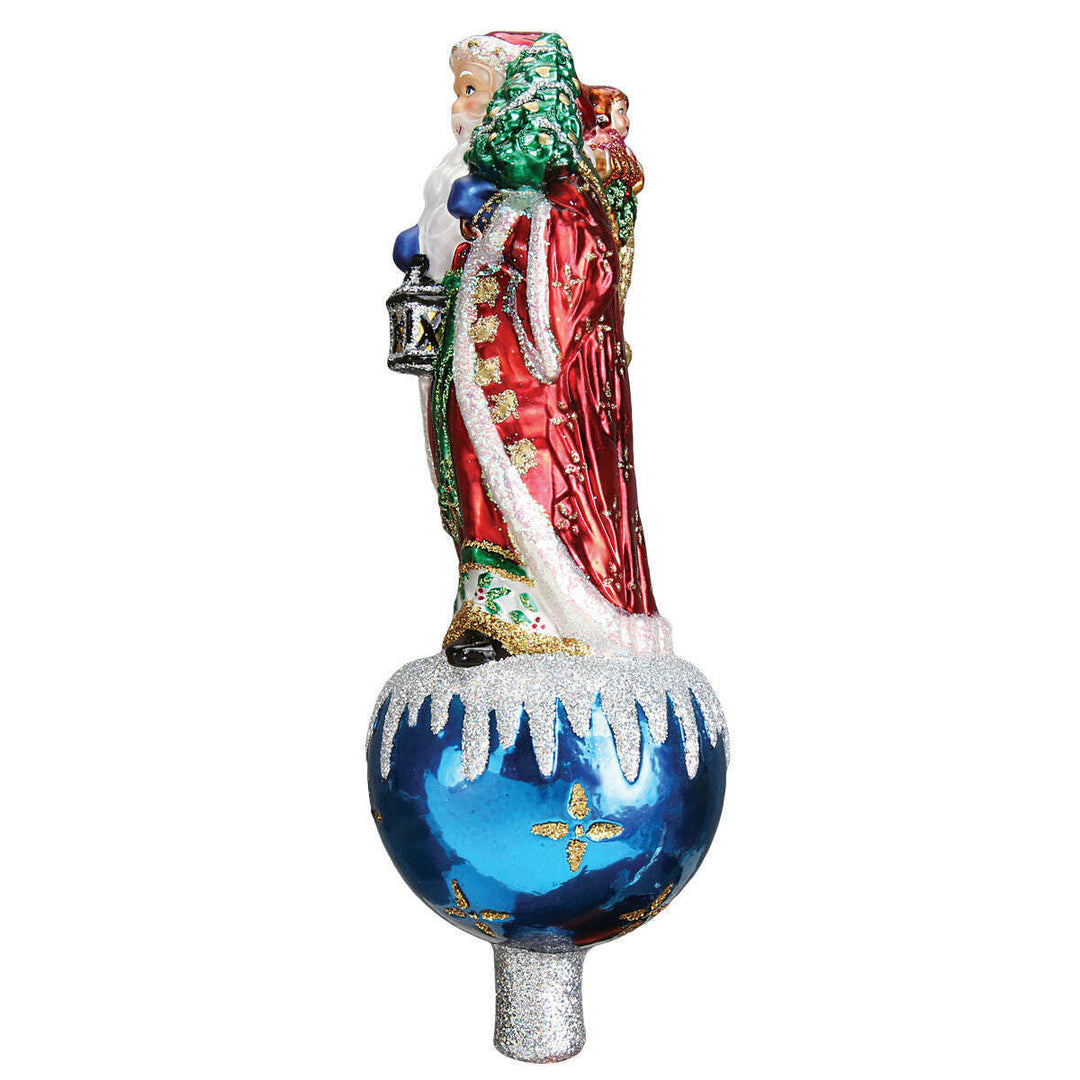Old World Christmas Father Christmas Tree Top