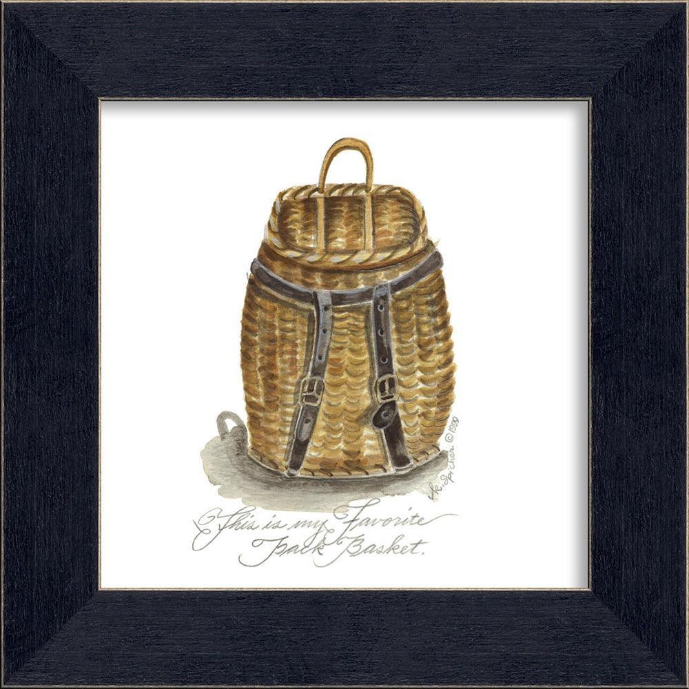 Favorite Pack Basket Wall Art By Spicher and Company - Quirks!