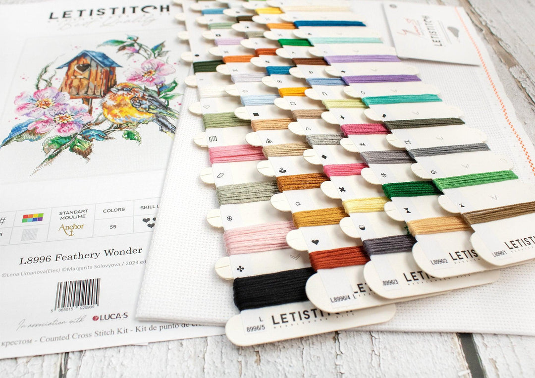 Feathery Wonder L8996 Counted Cross Stitch Kit