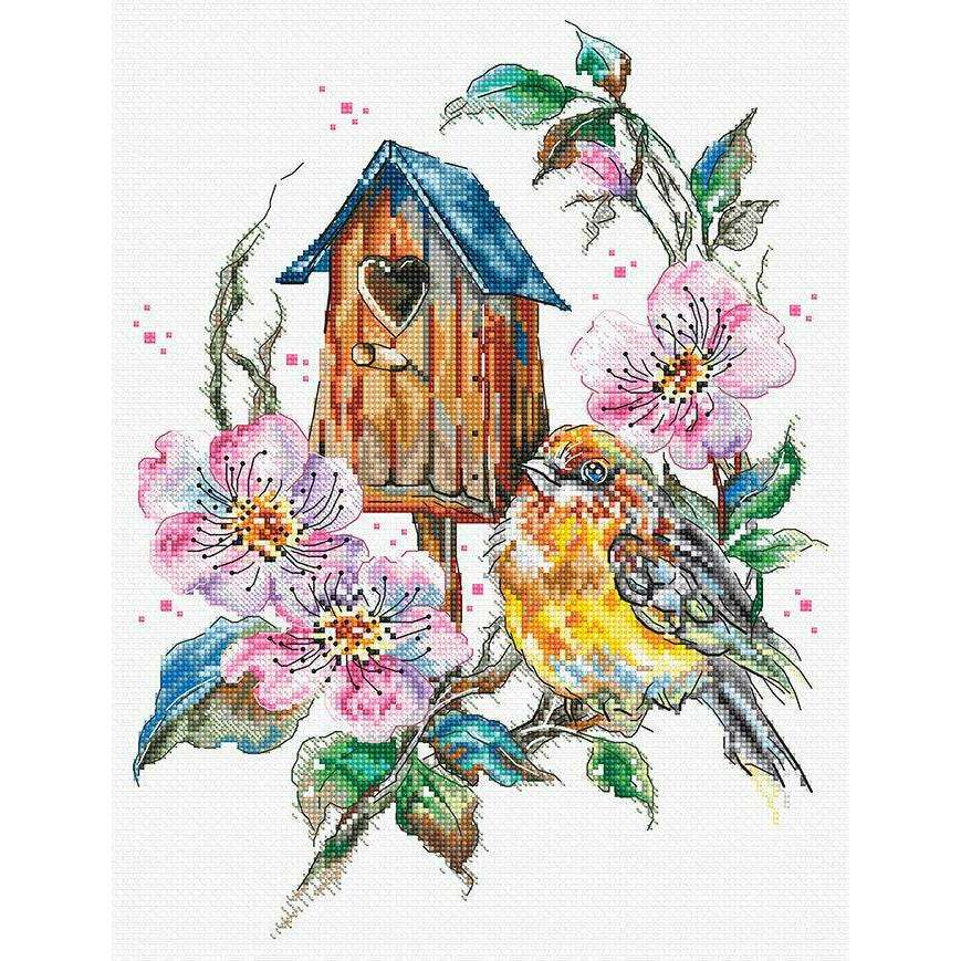 Feathery Wonder L8996 Counted Cross Stitch Kit