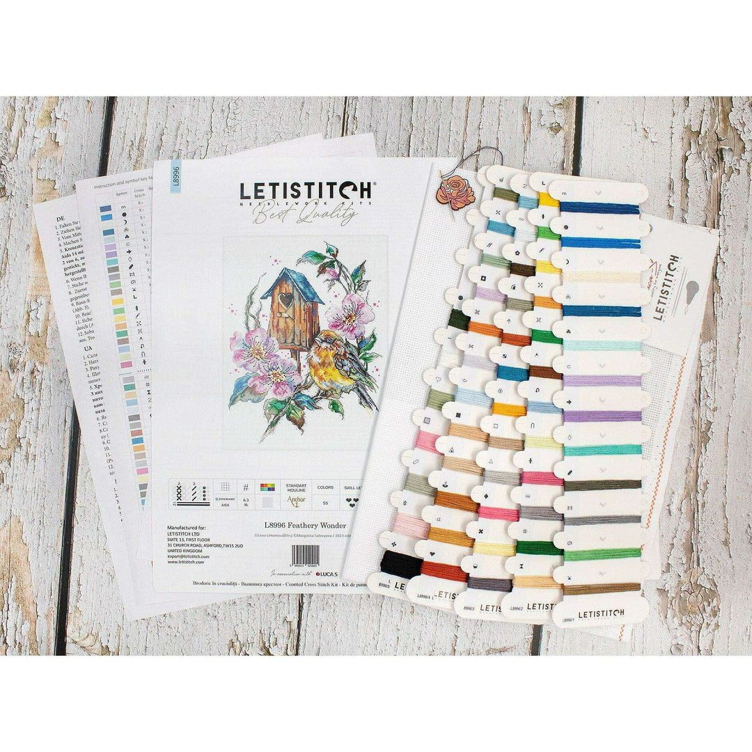 Feathery Wonder L8996 Counted Cross Stitch Kit