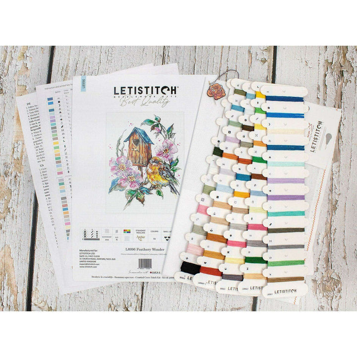 Feathery Wonder L8996 Counted Cross Stitch Kit