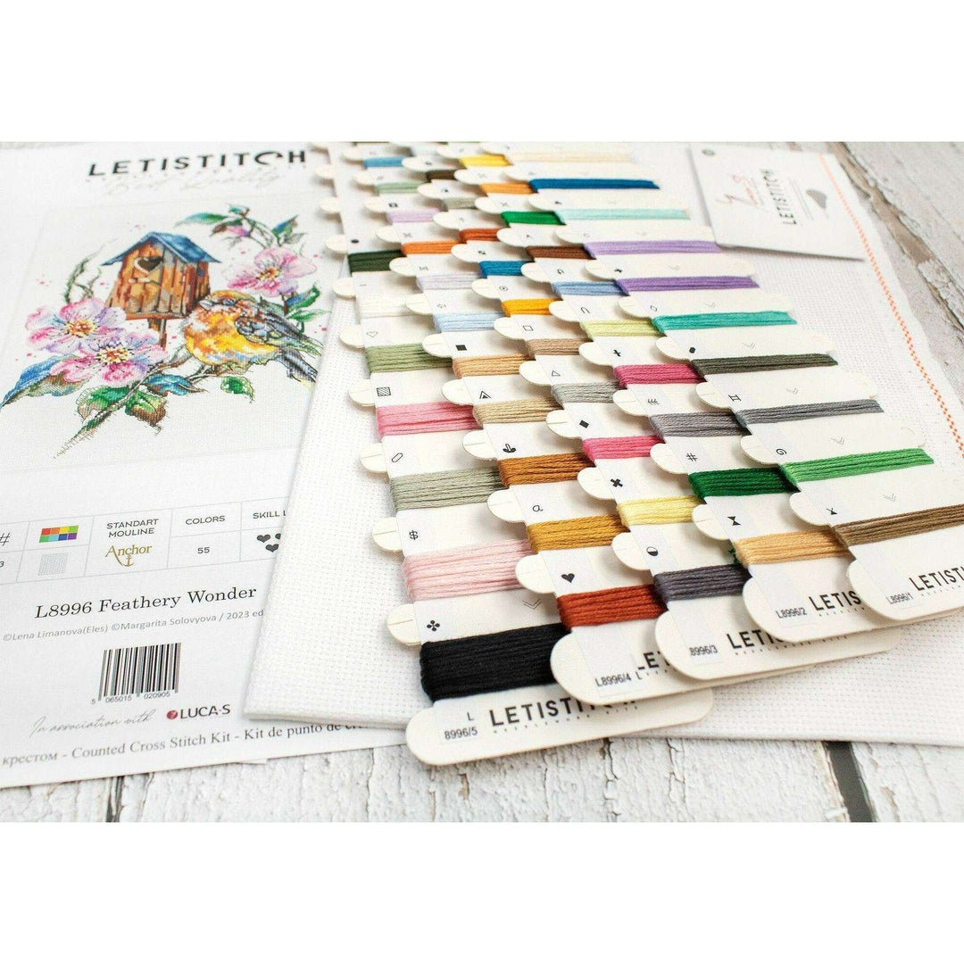 Feathery Wonder L8996 Counted Cross Stitch Kit