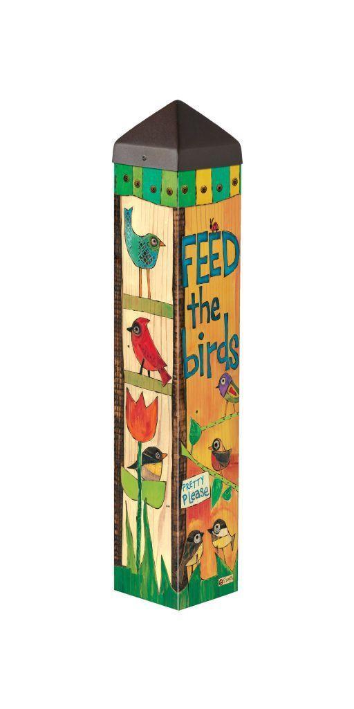 Feed the Birds 20" Art Pole by Studio M - Quirks!