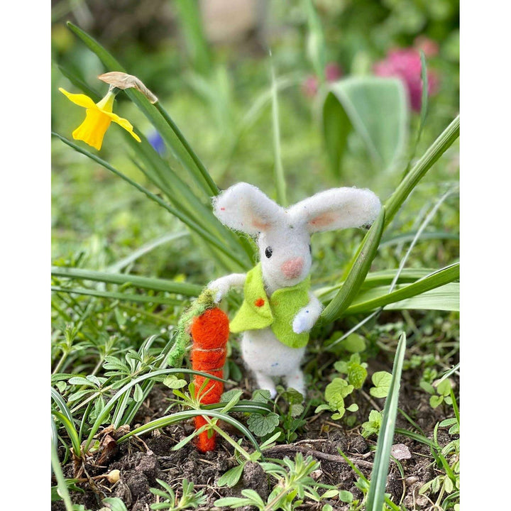 Felting Kit - Bunny with Carrot Needle Felt Kit