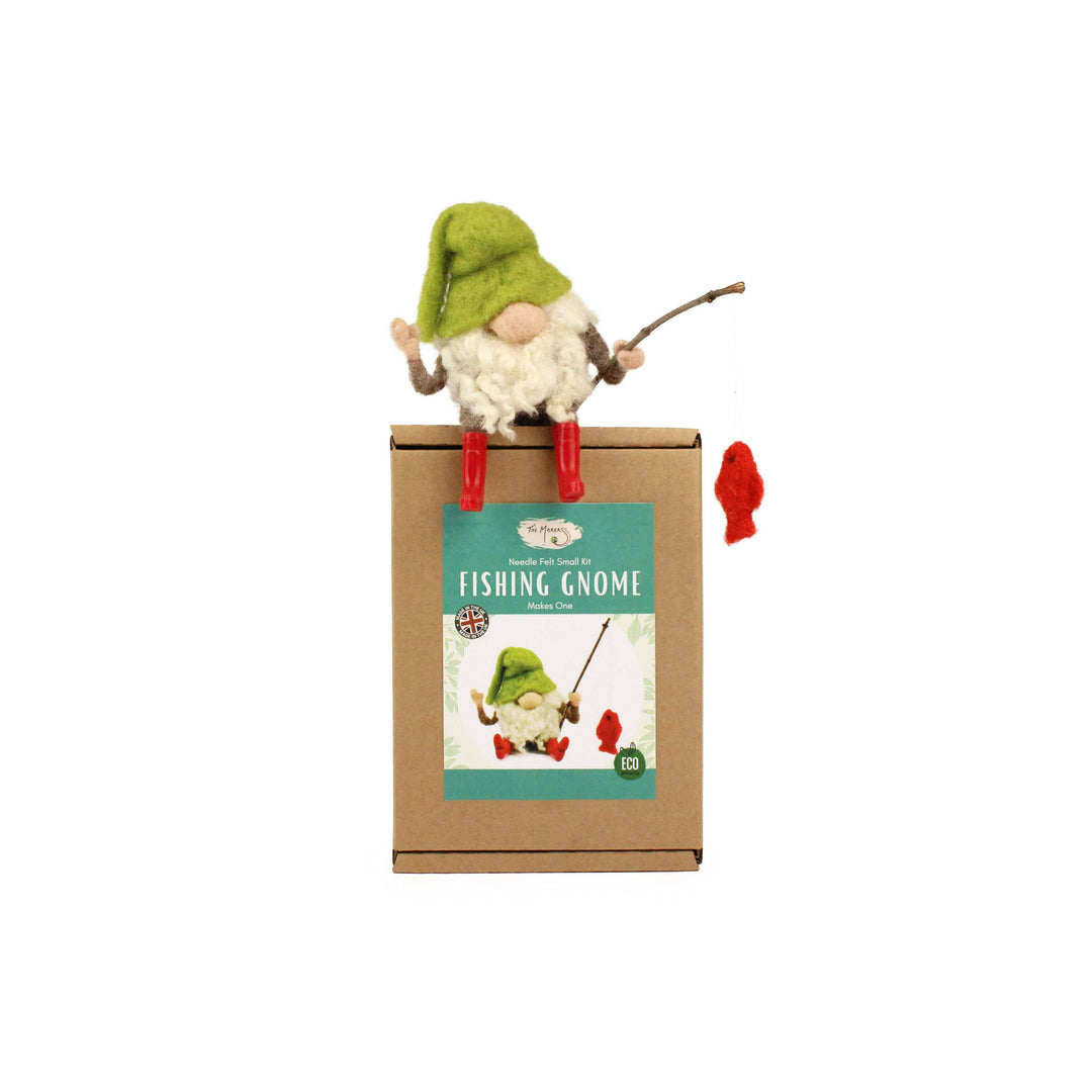 Felting Kit - Fishing Gnome Needle Felt Kit
