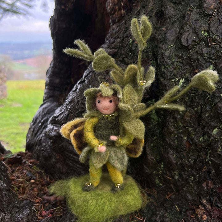 Felting Kit -  Flower Fairy- Box Tree Needle Felting Kit