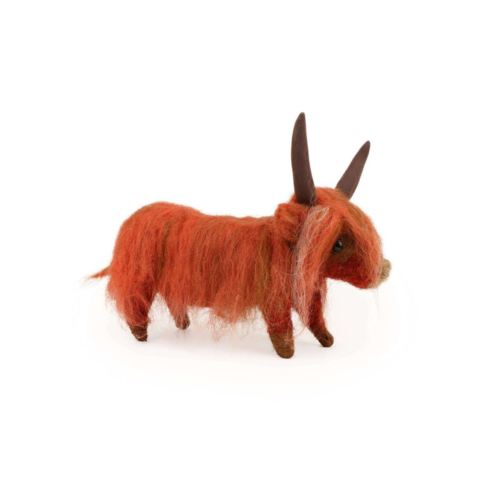 Felting Kit -  Highland Cow Small Kit Needle Felting Kit