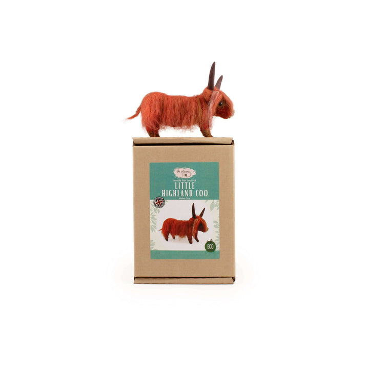 Felting Kit -  Highland Cow Small Kit Needle Felting Kit