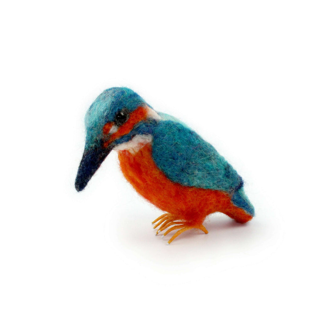 Felting Kit - Kingfisher Needle Felt Kit