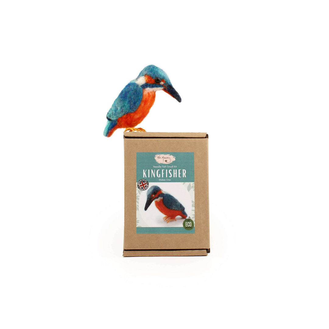 Felting Kit - Kingfisher Needle Felt Kit