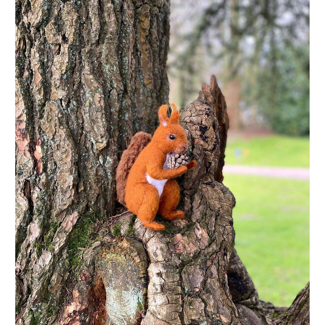 Felting Kit - Red Squirrel Needle Felt Kit