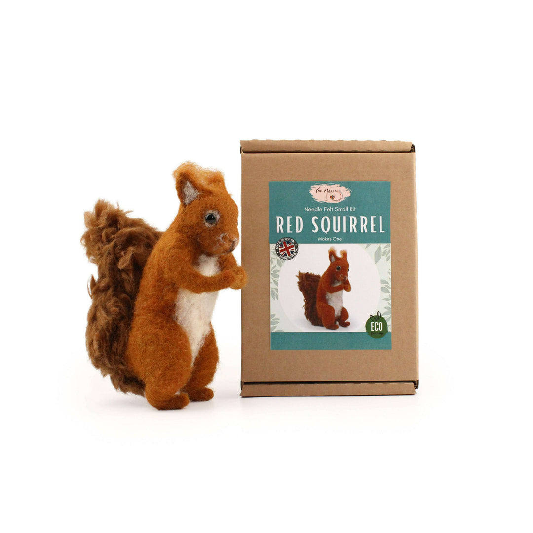 Felting Kit - Red Squirrel Needle Felt Kit