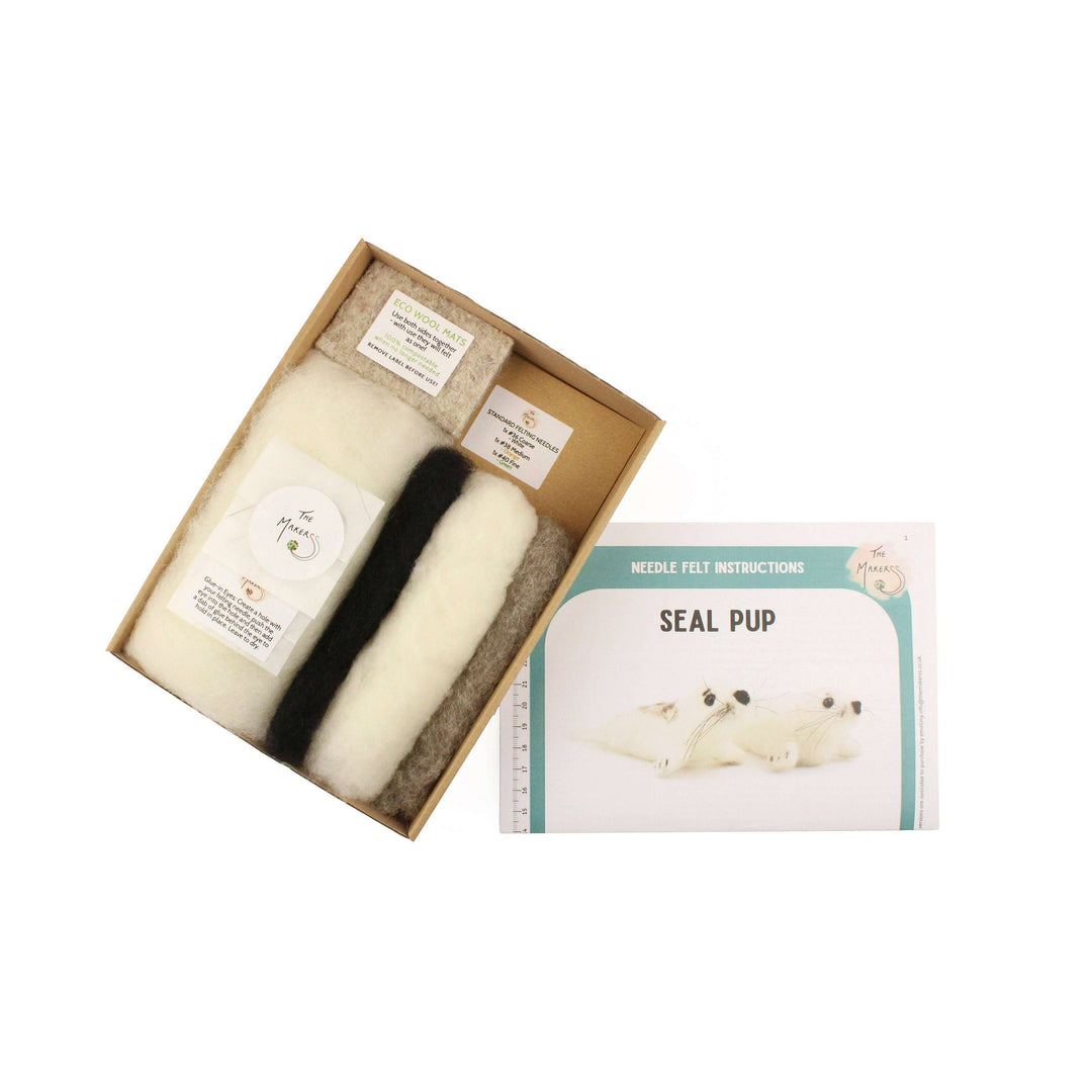 Felting Kit - Seal Pup Needle Felt Kit