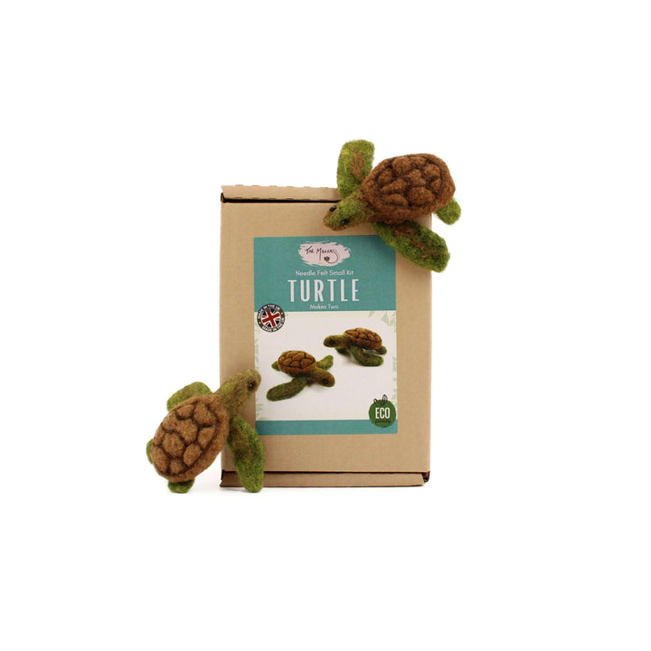 Felting Kit - Turtle Needle Felt Kit