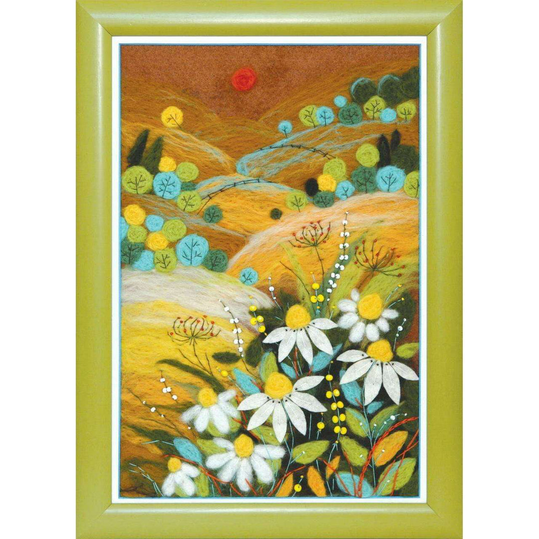 Felting kit Camomile field V-203C
