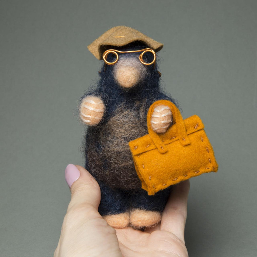 Felting kit V-155C "Small mole"