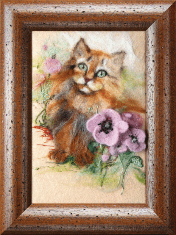 Felting kit V-39C "Pretty"
