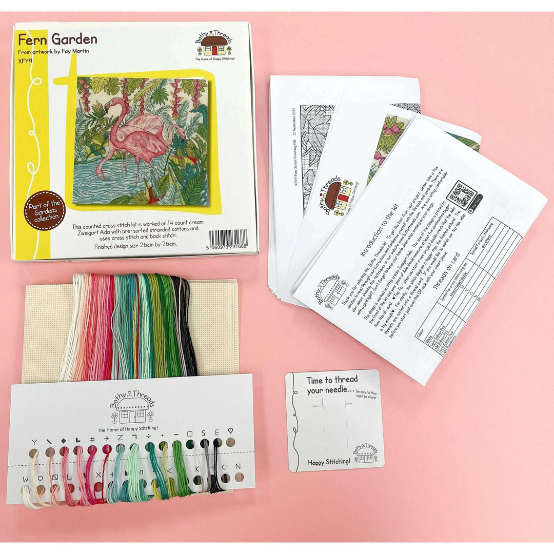 Fern Garden XFY9 Counted Cross Stitch Kit