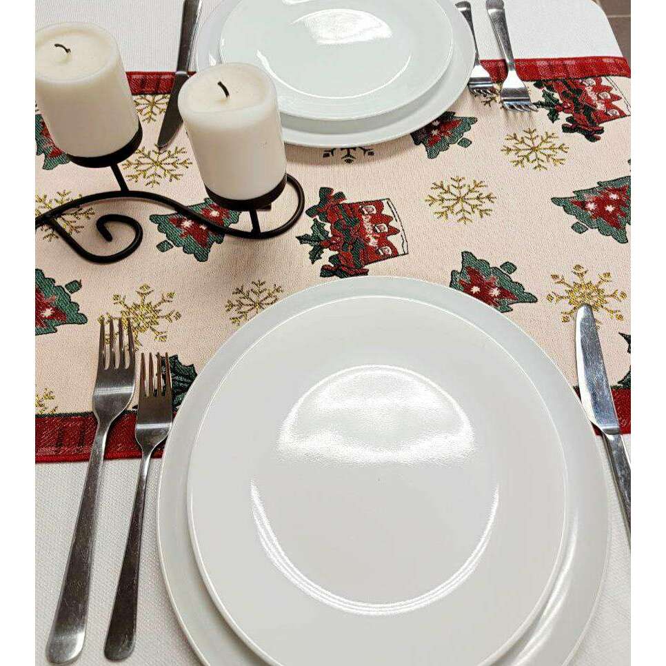 Festive Christmas Presents Table Runner F07M5-10D