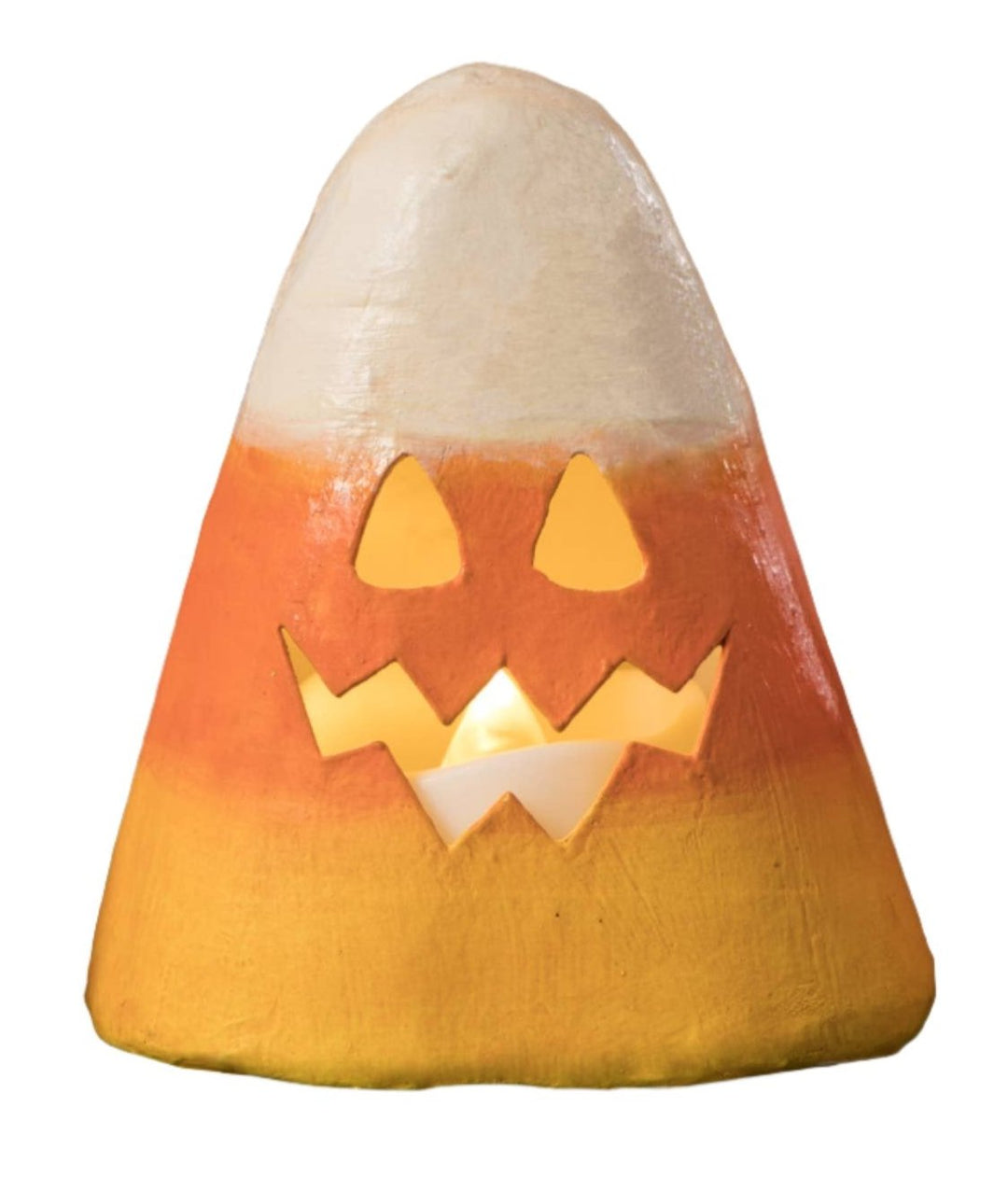 Scary Candy Corn Luminary