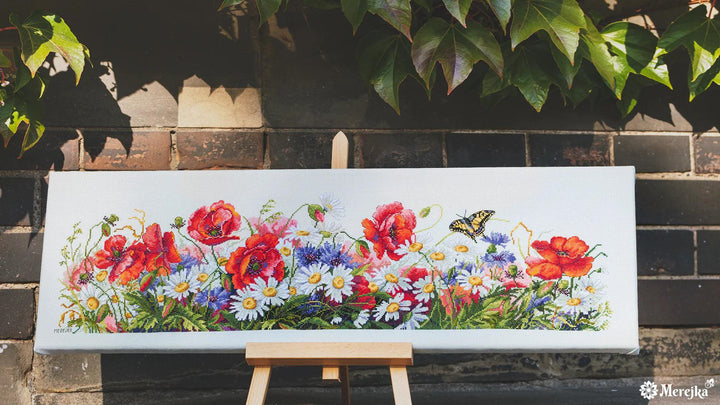 Field Beauties K-163 Counted Cross-Stitch Kit