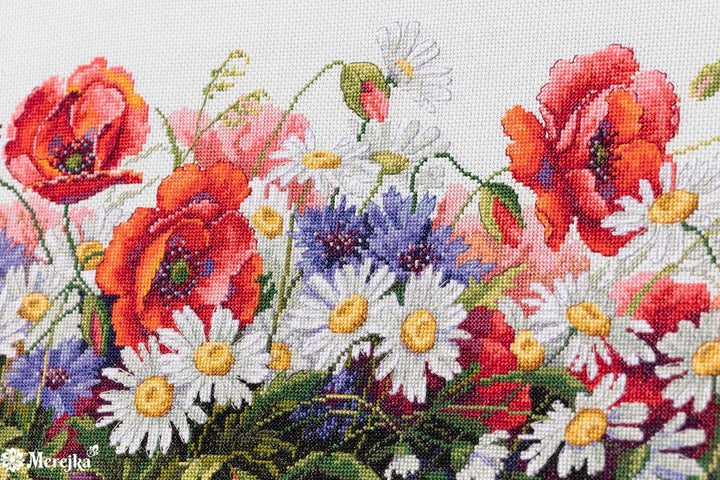 Field Beauties K-163 Counted Cross-Stitch Kit