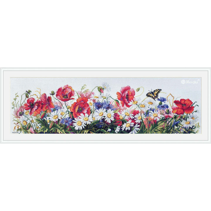 Field Beauties K-163 Counted Cross-Stitch Kit