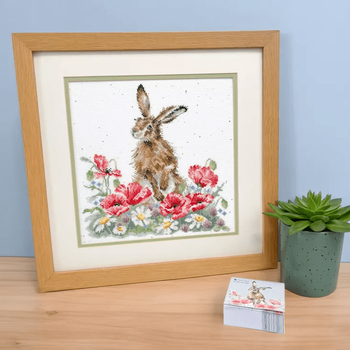 Field Of Flowers XHD143 Counted Cross Stitch Kit