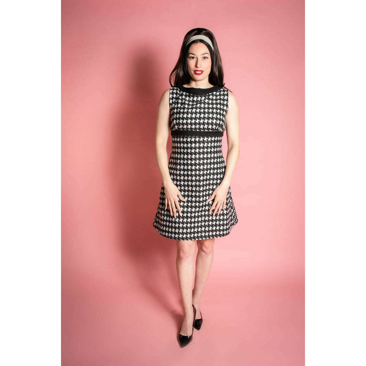 Fifi Dress - Houndstooth